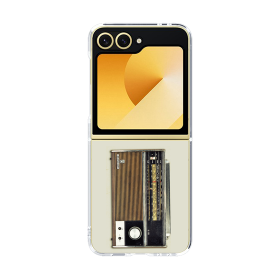 クリアケース［ RETORO RADIO - Black ］