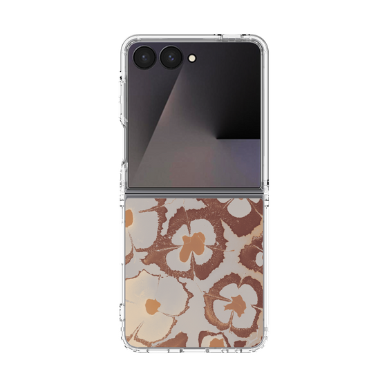 クリアケース［ y2k(Year2000) - Flower - Pink Beige ］