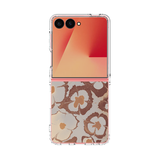 クリアケース［ y2k(Year2000) - Flower - Pink Beige ］