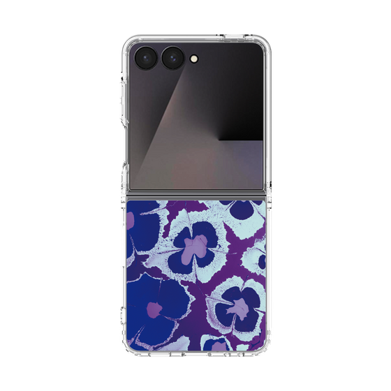 クリアケース［ y2k(Year2000) - Flower - Rich Purple ］