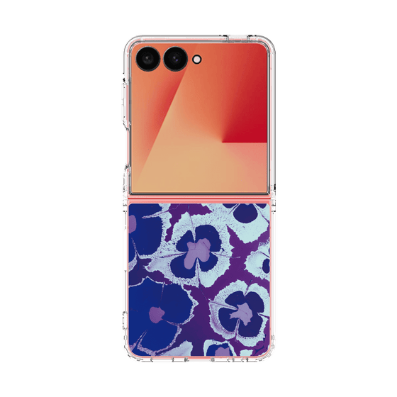 クリアケース［ y2k(Year2000) - Flower - Rich Purple ］