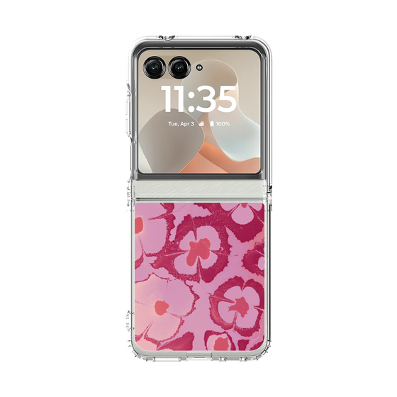 クリアケース［ y2k(Year2000) - Flower - Cutie Pink ］