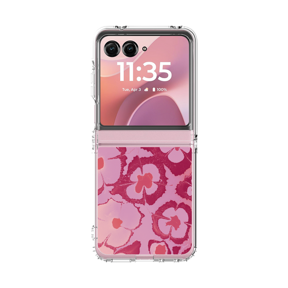 クリアケース［ y2k(Year2000) - Flower - Cutie Pink ］