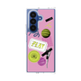 クリアケース［ Playful sticker - Dusty Pink ］