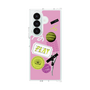 クリアケース［ Playful sticker - Dusty Pink ］