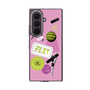 クリアケース［ Playful sticker - Dusty Pink ］