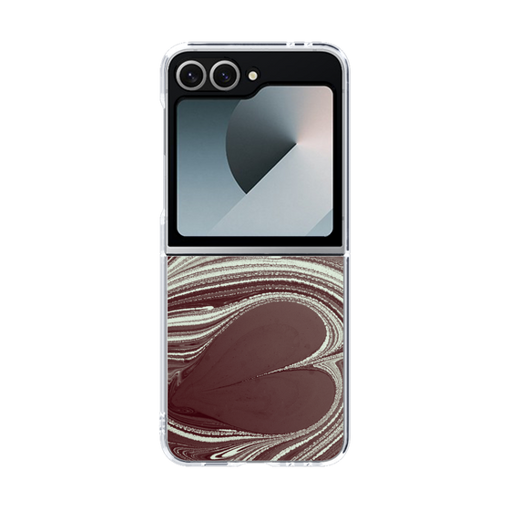 クリアケース［ y2k(Year2000) - Heart - Chocolate Mint ］