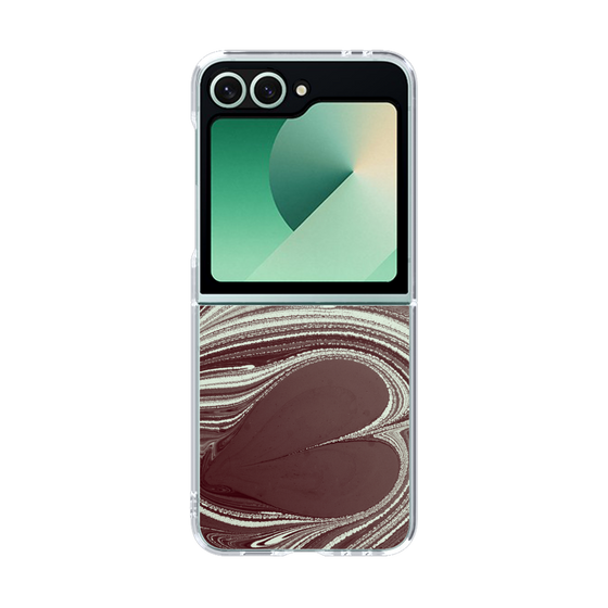 クリアケース［ y2k(Year2000) - Heart - Chocolate Mint ］