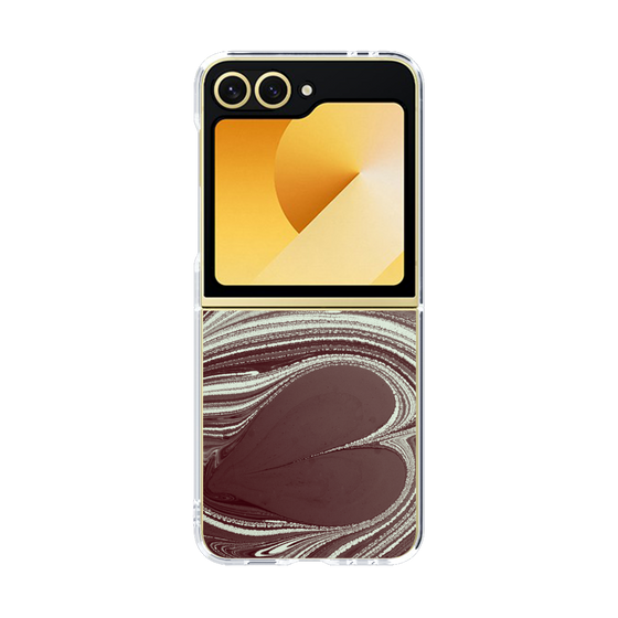 クリアケース［ y2k(Year2000) - Heart - Chocolate Mint ］