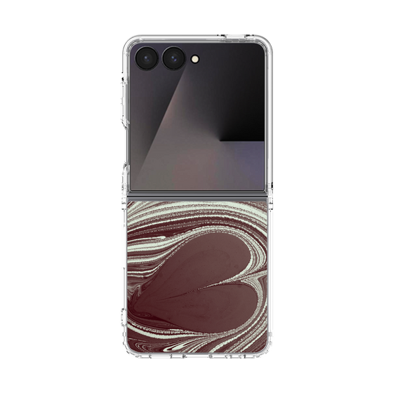 クリアケース［ y2k(Year2000) - Heart - Chocolate Mint ］