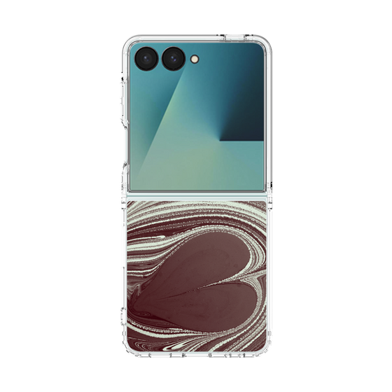 クリアケース［ y2k(Year2000) - Heart - Chocolate Mint ］