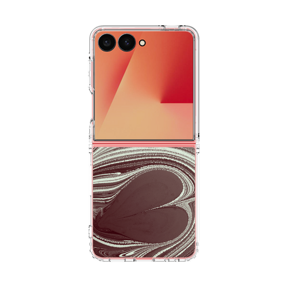 クリアケース［ y2k(Year2000) - Heart - Chocolate Mint ］