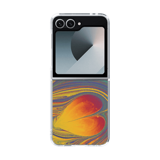 クリアケース［ y2k(Year2000) - Heart - Extremely Yellow ］