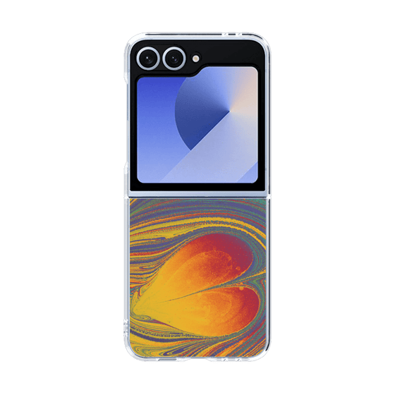 クリアケース［ y2k(Year2000) - Heart - Extremely Yellow ］