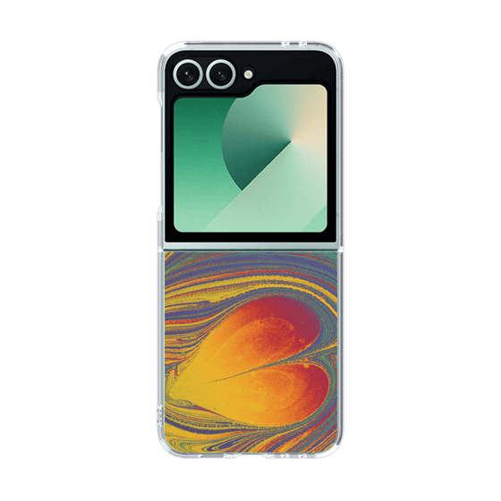 クリアケース［ y2k(Year2000) - Heart - Extremely Yellow ］