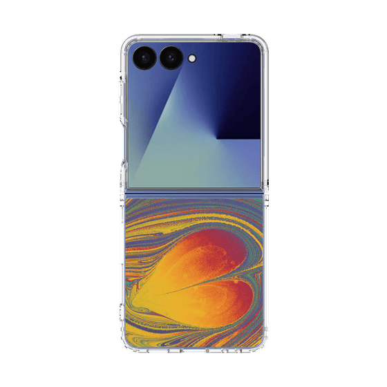 クリアケース［ y2k(Year2000) - Heart - Extremely Yellow ］