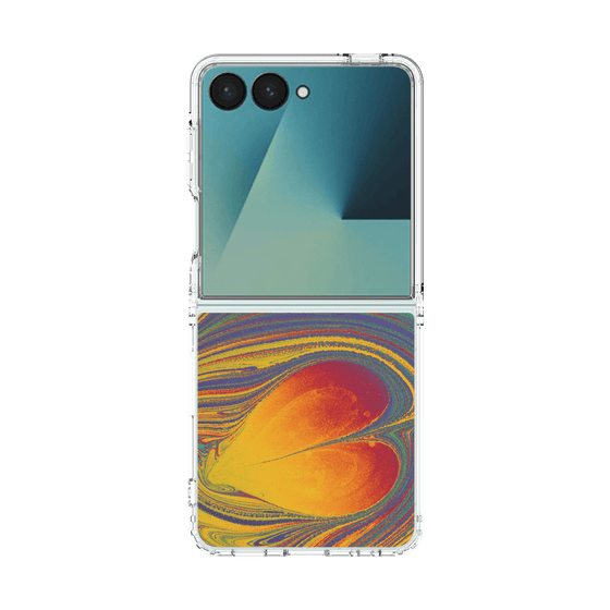 クリアケース［ y2k(Year2000) - Heart - Extremely Yellow ］