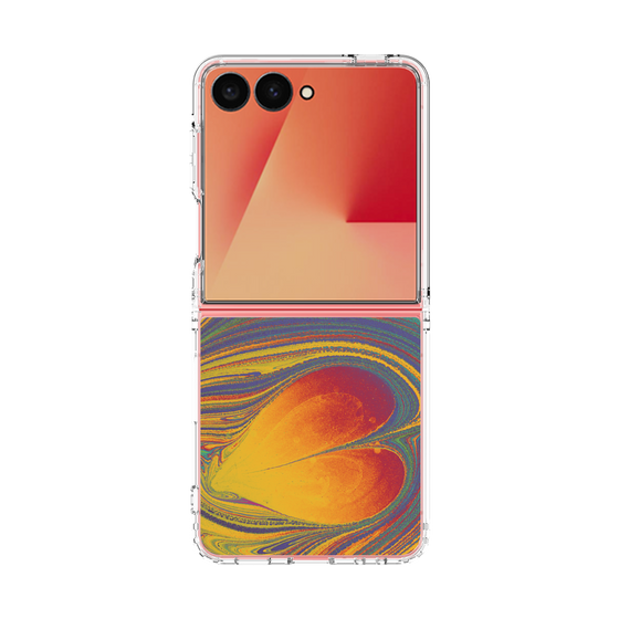 クリアケース［ y2k(Year2000) - Heart - Extremely Yellow ］