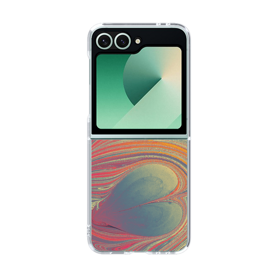 クリアケース［ y2k(Year2000) - Heart - Psychedelic Pink ］