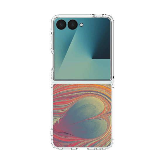 クリアケース［ y2k(Year2000) - Heart - Psychedelic Pink ］