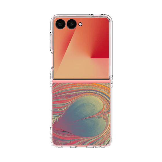 クリアケース［ y2k(Year2000) - Heart - Psychedelic Pink ］