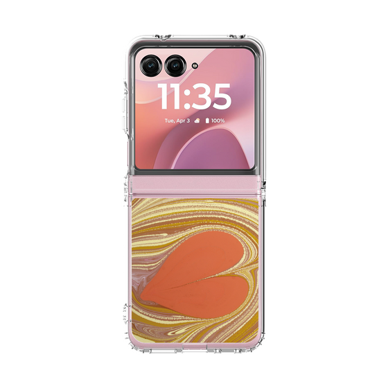 クリアケース［ y2k(Year2000) - Heart - Mixed Green ］