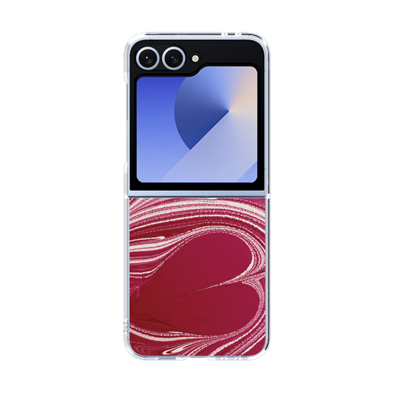 クリアケース［ y2k(Year2000) - Heart - Vivid Pink ］