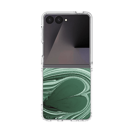 クリアケース［ y2k(Year2000) - Heart - Full Green ］