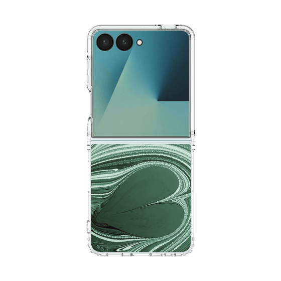 クリアケース［ y2k(Year2000) - Heart - Full Green ］