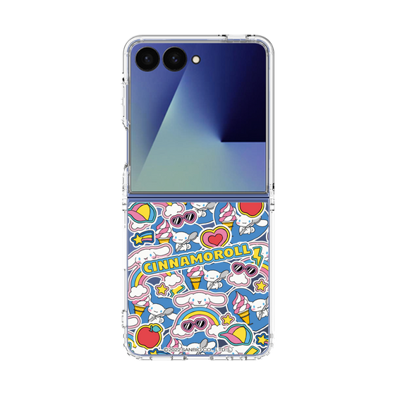 クリアケース［ シナモロール - ステッカー ］
