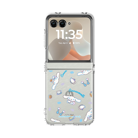 クリアケース［ シナモロール - ぬいぐるみ - 01 ］