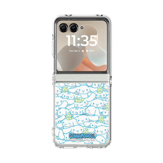 クリアケース［ シナモロール - うしろうしろ - 01 ］