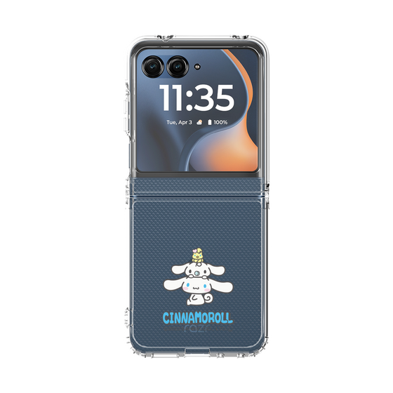 クリアケース［ シナモロール - うしろうしろ - 02 ］