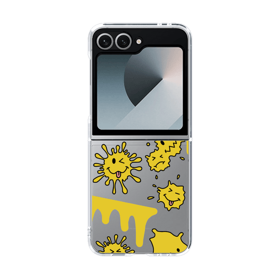クリアケース［ PAINTING SMILE Yellow ］