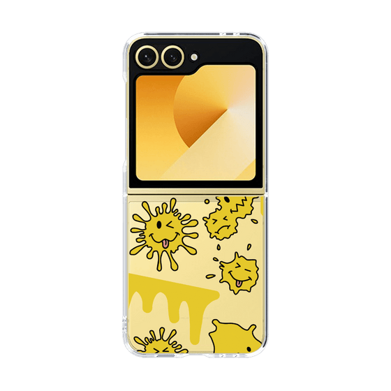 クリアケース［ PAINTING SMILE Yellow ］