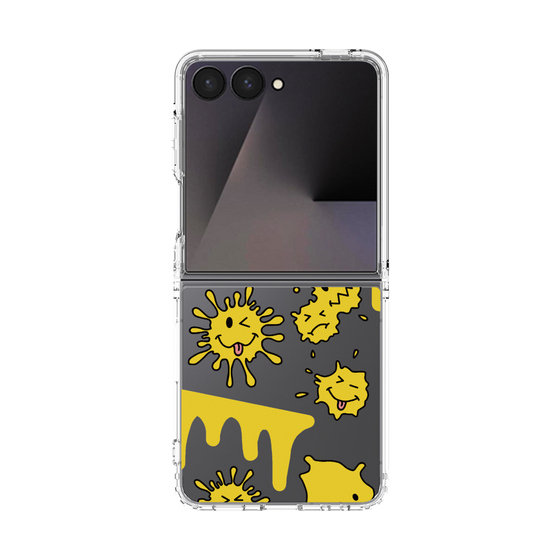 クリアケース［ PAINTING SMILE Yellow ］