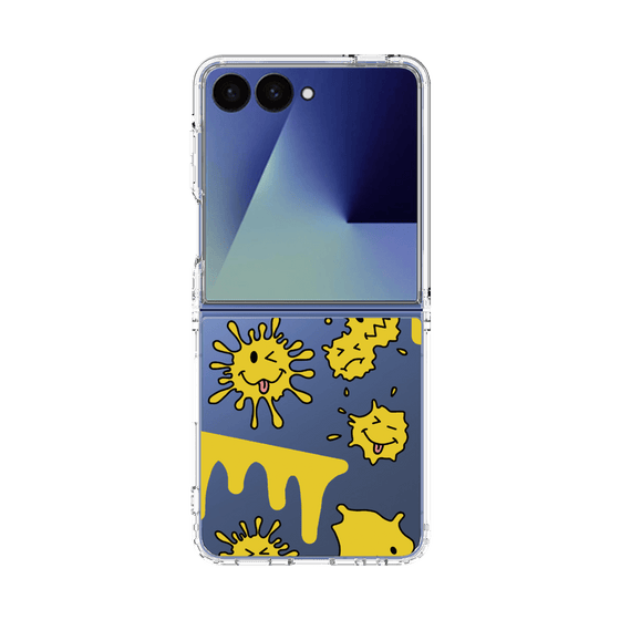 クリアケース［ PAINTING SMILE Yellow ］