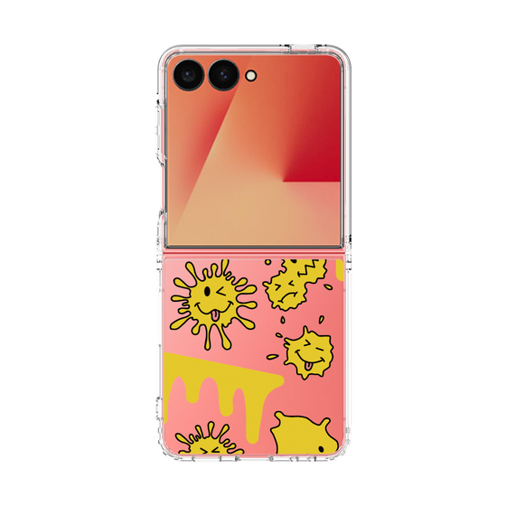 クリアケース［ PAINTING SMILE Yellow ］