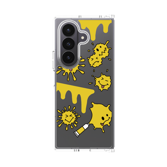 クリアケース［ PAINTING SMILE Yellow ］