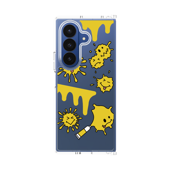 クリアケース［ PAINTING SMILE Yellow ］