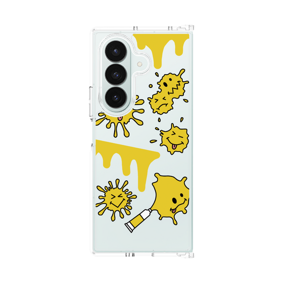 クリアケース［ PAINTING SMILE Yellow ］