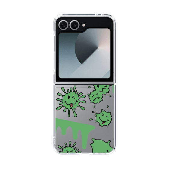 クリアケース［ PAINTING SMILE Green ］