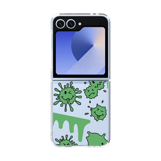 クリアケース［ PAINTING SMILE Green ］