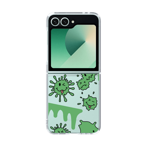 クリアケース［ PAINTING SMILE Green ］