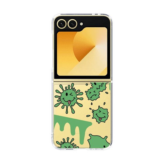 クリアケース［ PAINTING SMILE Green ］