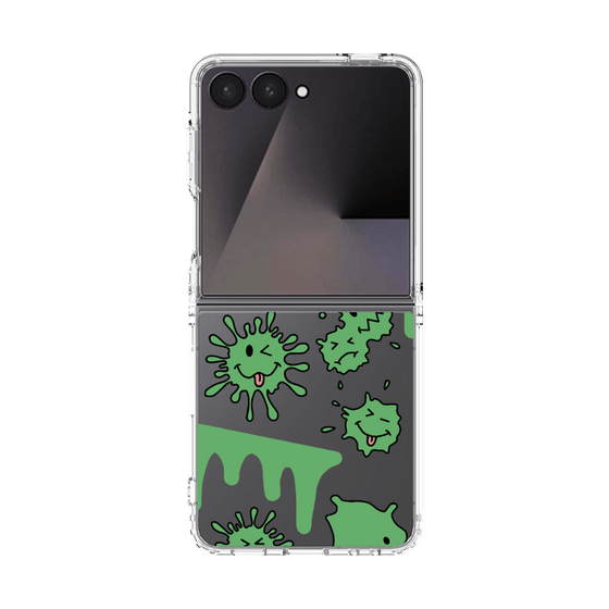 クリアケース［ PAINTING SMILE Green ］