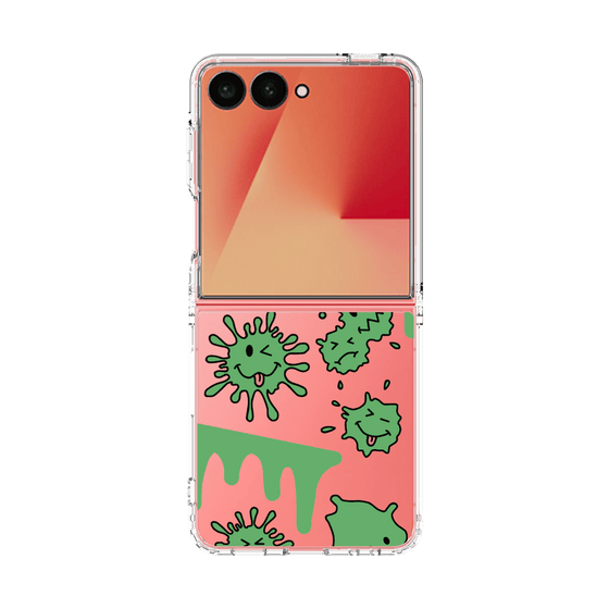 クリアケース［ PAINTING SMILE Green ］