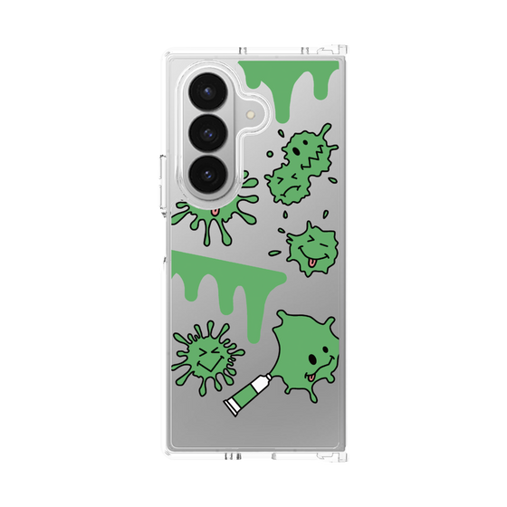 クリアケース［ PAINTING SMILE Green ］