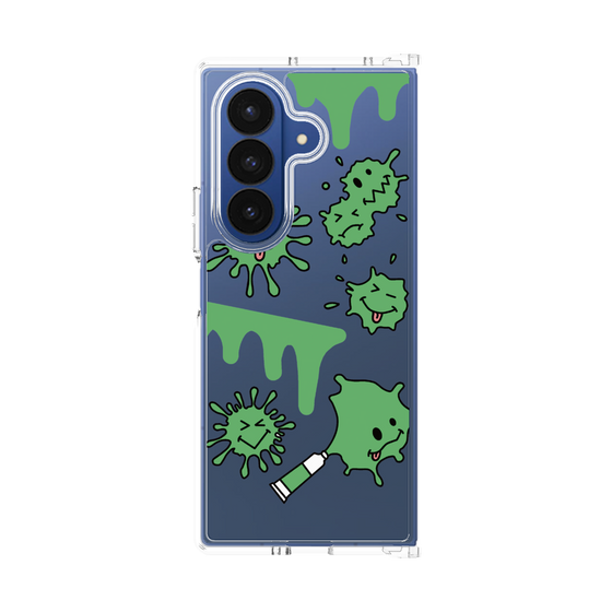 クリアケース［ PAINTING SMILE Green ］