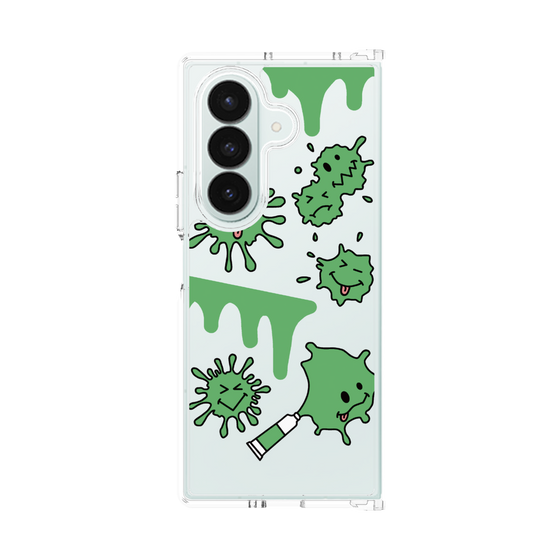 クリアケース［ PAINTING SMILE Green ］